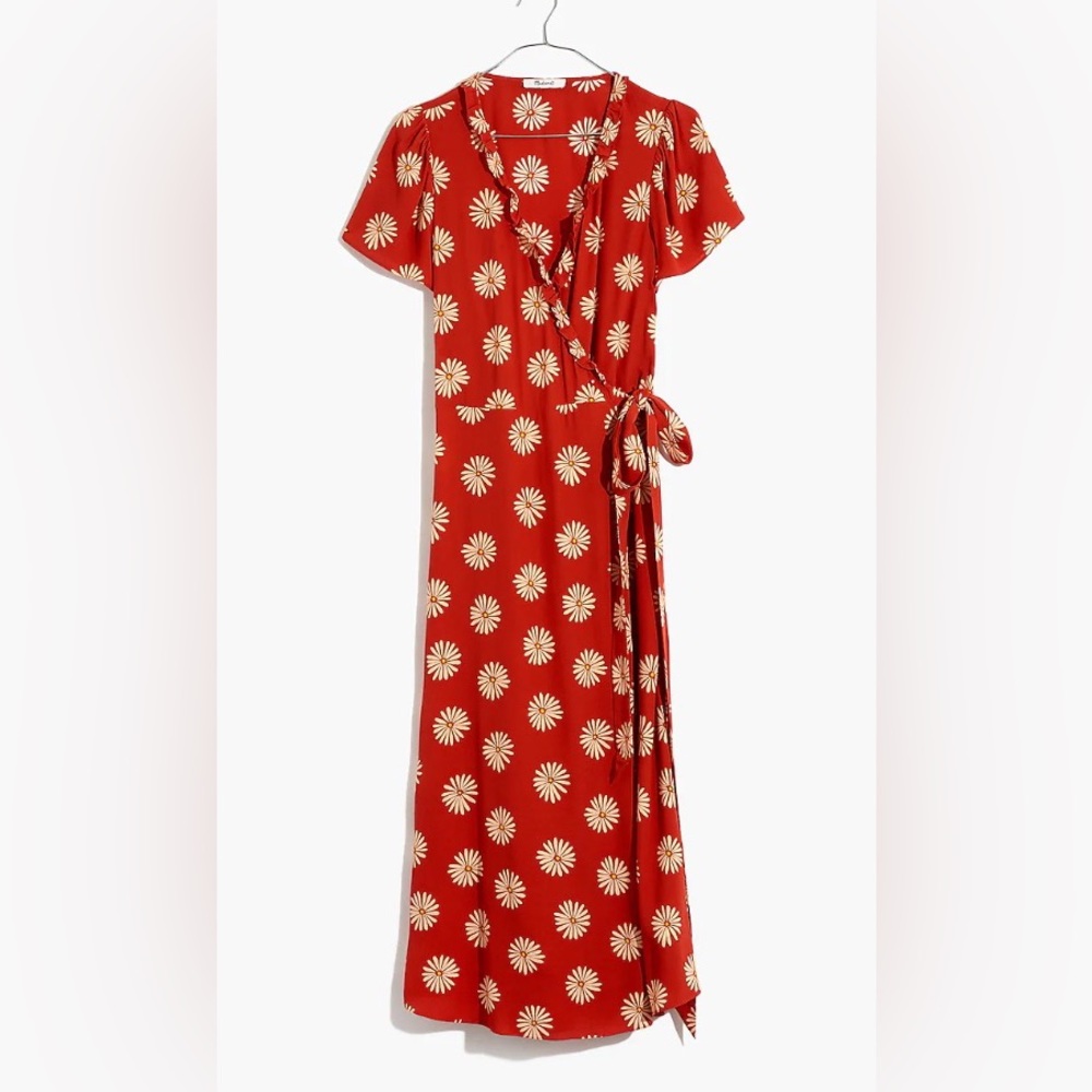 Madewell Daisy Daydream Wrap Dress medium